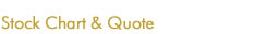 Stock Chart & Quote